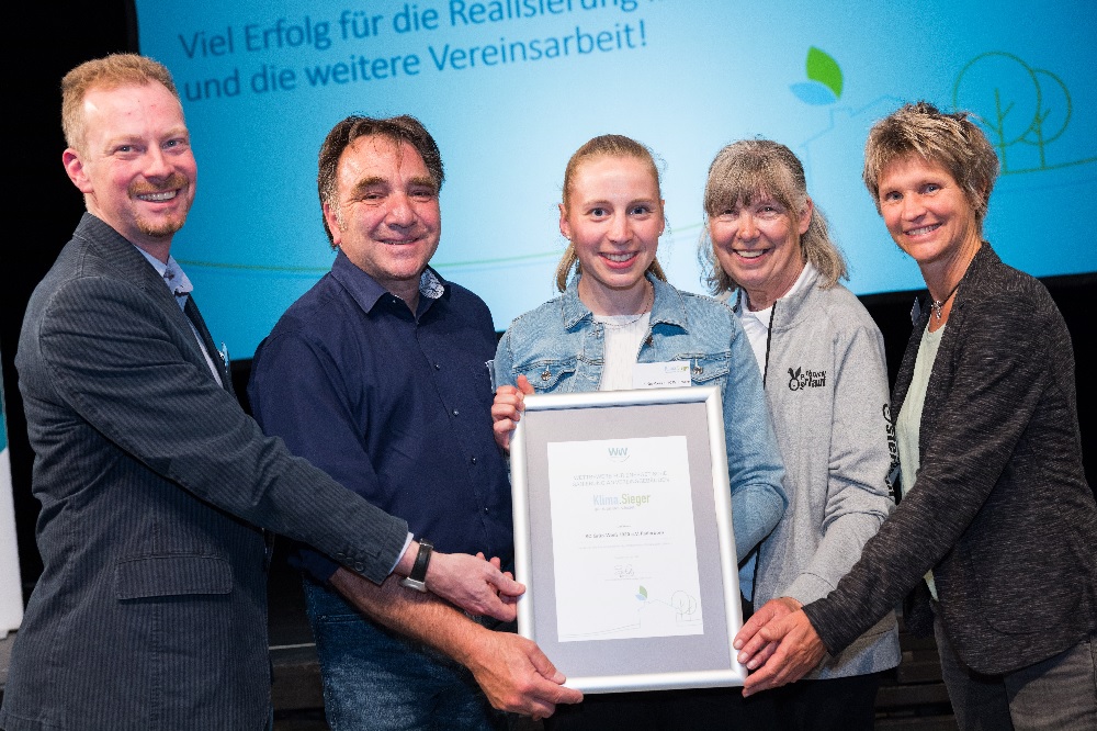 SC Grün-Weiß Paderborn erneut als Klima.Sieger ausgezeichnet