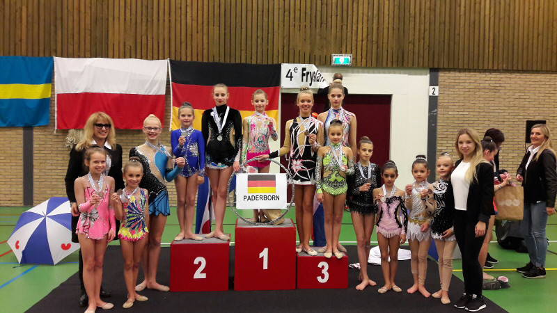 Viele Medaillen für die Rhythmische Sport-Gymnastik in den Niederlanden