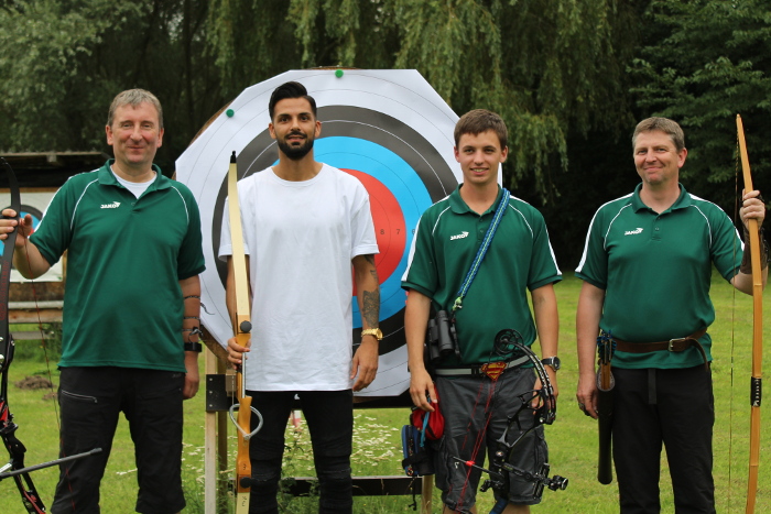 Der SC Paderborn 07 zu Gast bei der Bogensportabteilung