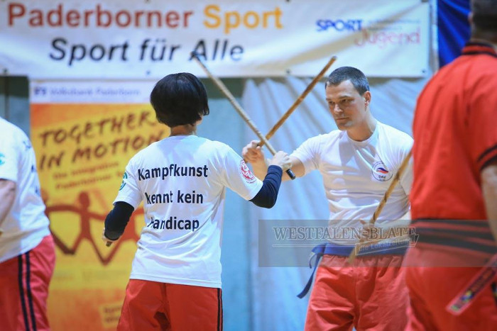 Kampfkunst kennt kein Handicap: Modern Arnis beim Integrativen Sportfest in Paderborn