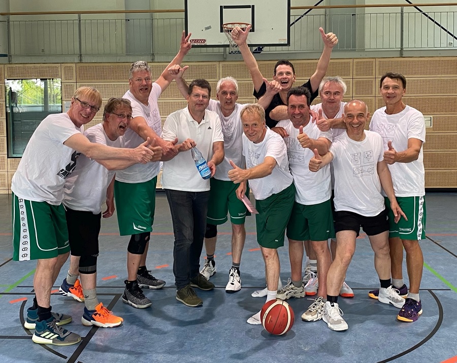 Sensationell: DM-Bronze für Basketball-Oldies