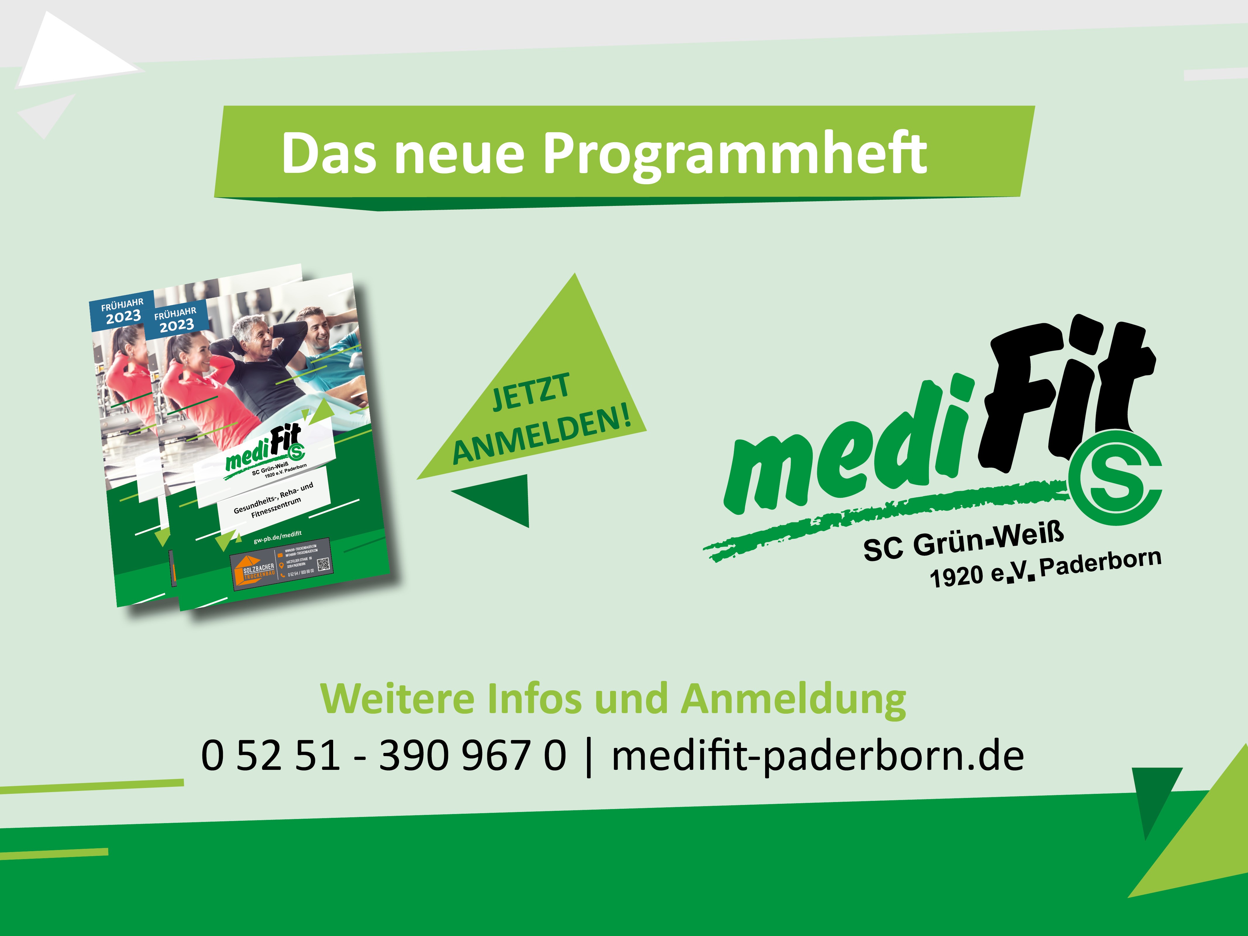 Das neue mediFit-Programmheft ist da!