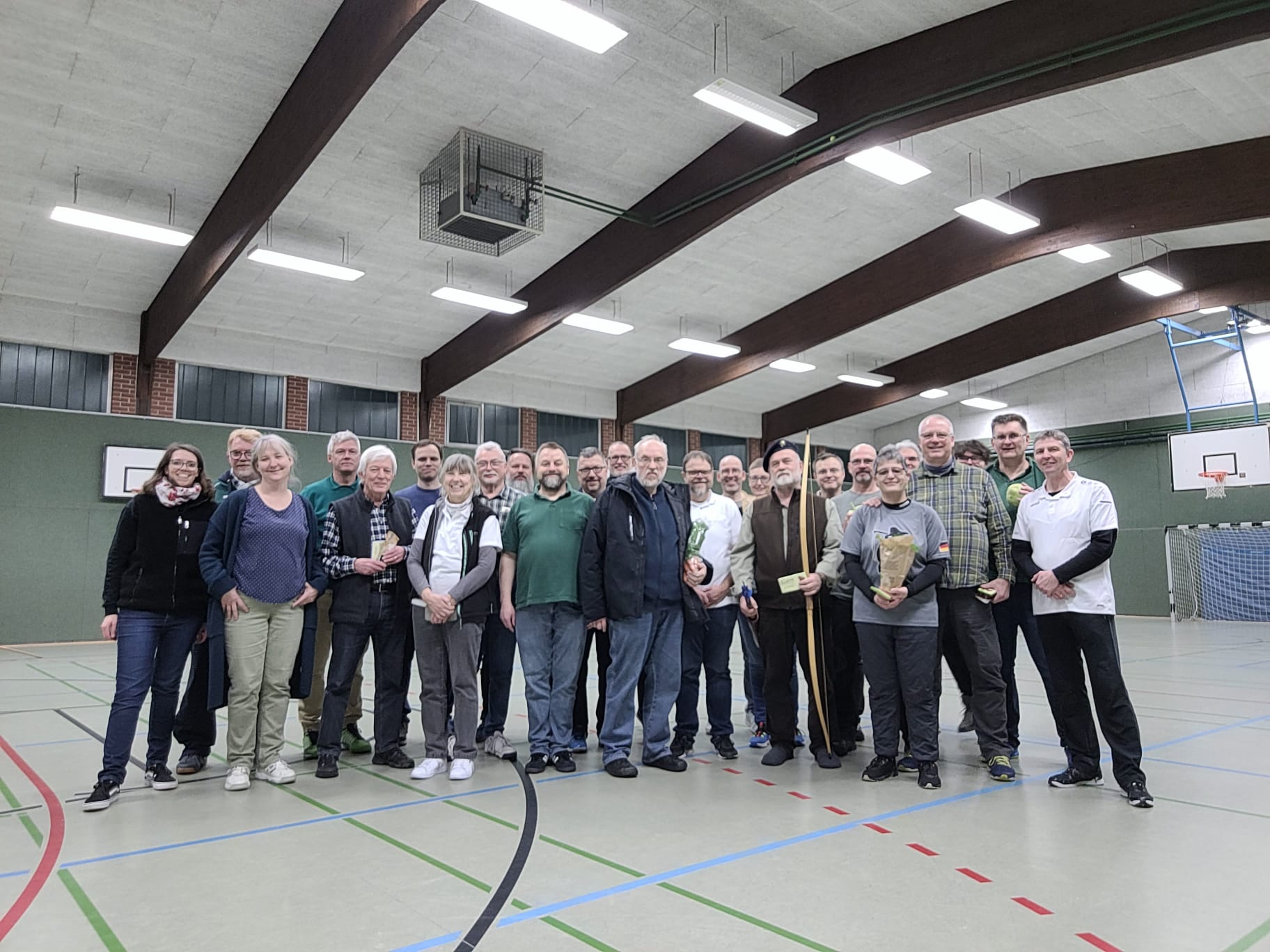 Pfeil und Bogen in der SG Grün-Weiß Halle