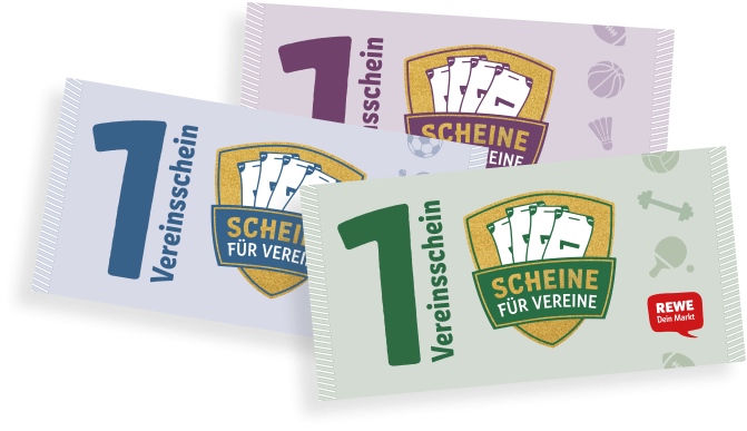 Vereinsscheine f&uuml;r den SC Gr&uuml;n-Wei&szlig; sammeln