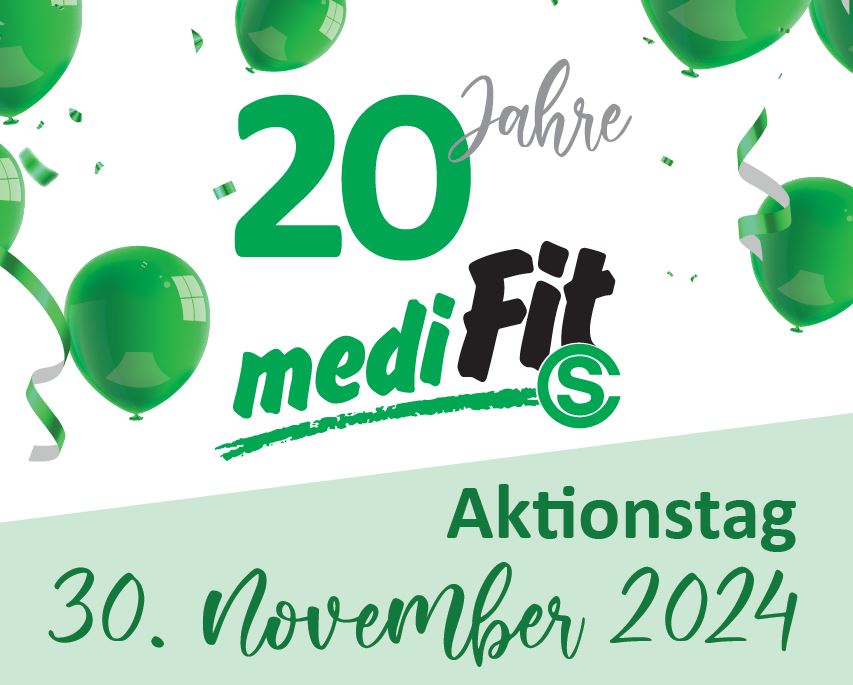 mediFit feiert 20-jähriges Jubiläum