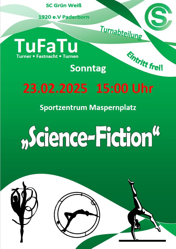 Die Turnabteilung lädt zum TuFaTu 2025 ein