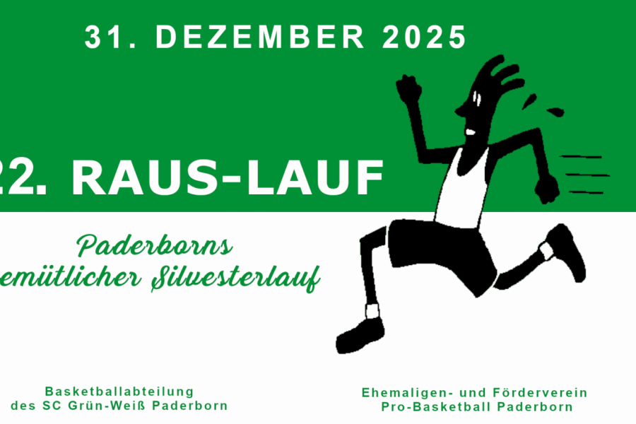 Paderborner Silvesterlauf zum 22. Mal - Gemütlich raus aus dem Jahr