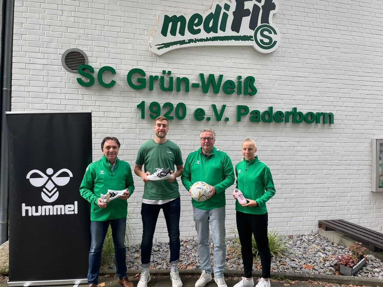 hummel ist neuer Grün-Weiß Ausstatter